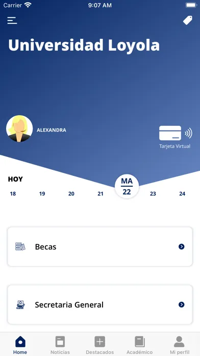 Universidad Loyola Screenshots
