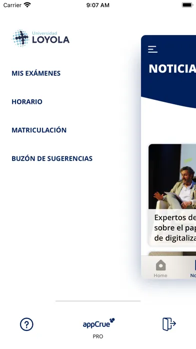 Universidad Loyola Screenshots