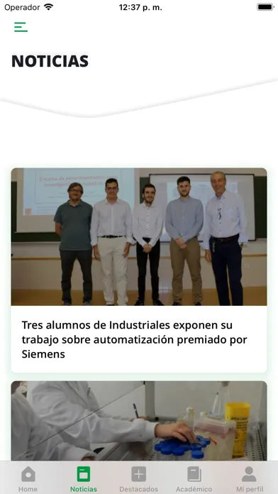 Unileon App 스크린샷
