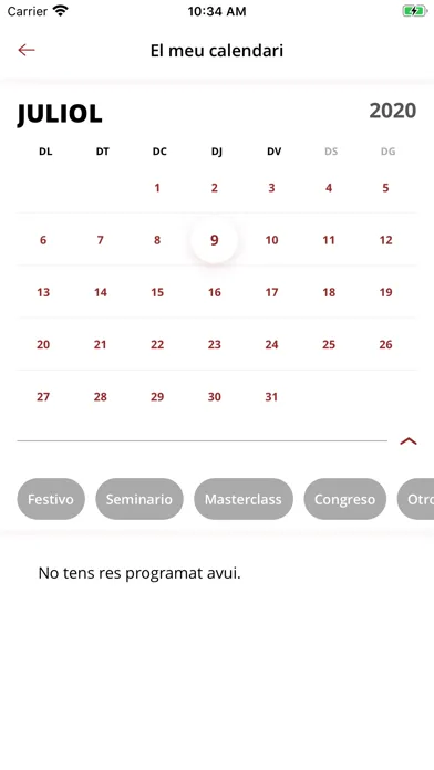 Capturas de pantalla de URV - Univ. Rovira i Virgili