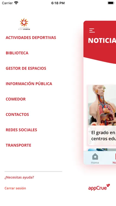 Captures d'écran de Universidad San Jorge