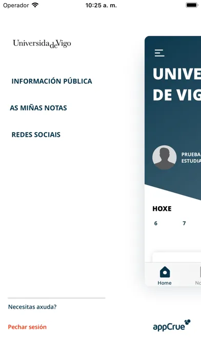 Universidade de Vigo Screenshots