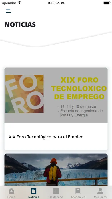 Universidade de Vigo Screenshots