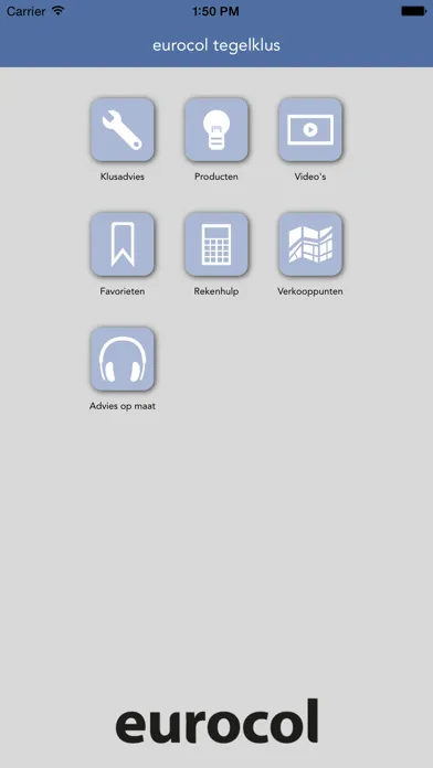 eurocol tegelklus app স্ক্রিনশট