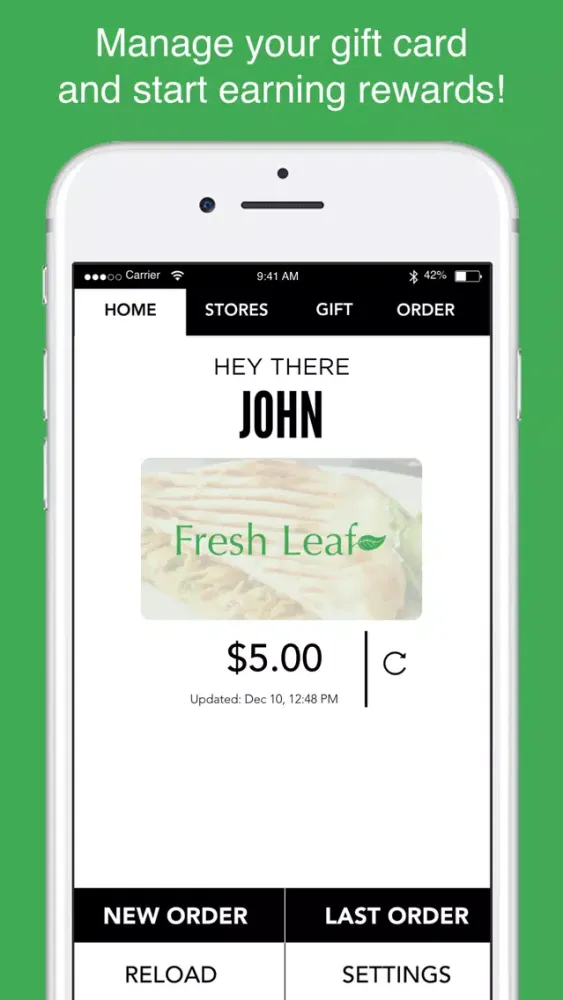ภาพหน้าจอของ Fresh Leaf