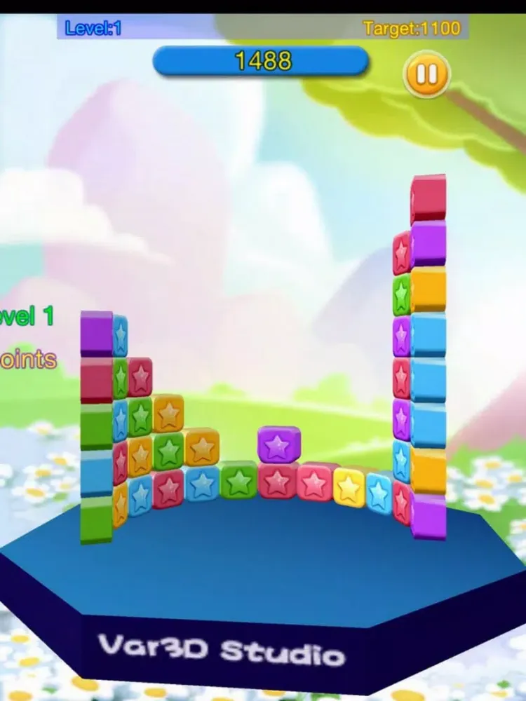 Ảnh chụp màn hình của Cube Star 3D iPad 