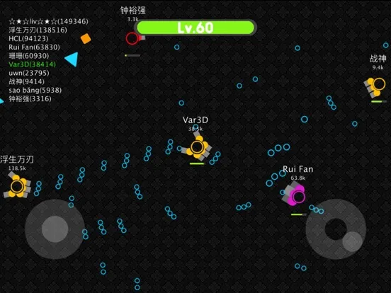 Zrzuty ekranu Color Tank.io iPad 