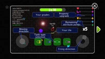 Zrzuty ekranu Color Tank.io