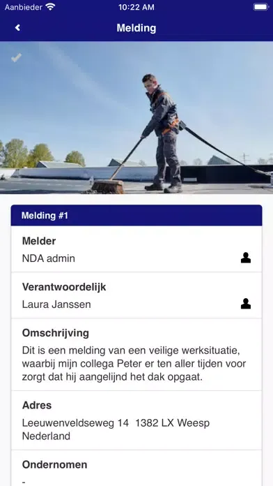 Zrzuty ekranu FOCUS op veilig werken