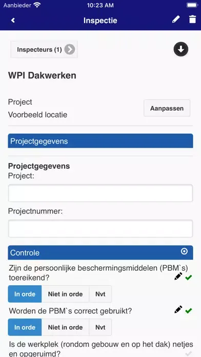 Zrzuty ekranu FOCUS op veilig werken