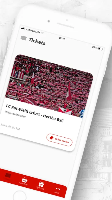 Capturas de pantalla de FC Rot-Weiß Erfurt