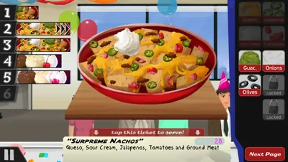Capturas de tela do Cook, Serve, Delicious! Mobile