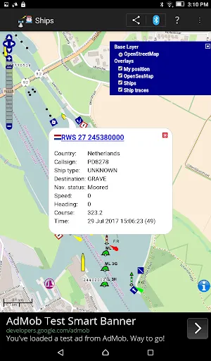 Capturas de pantalla de Ships - Receive AIS from air