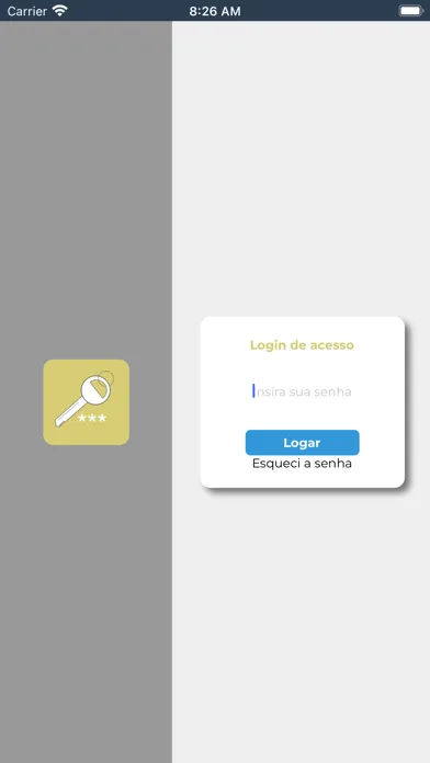 Minhas Senhas App स्क्रीनशॉट