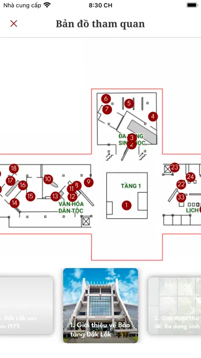 Capturas de pantalla de Bảo tàng Đắk Lắk