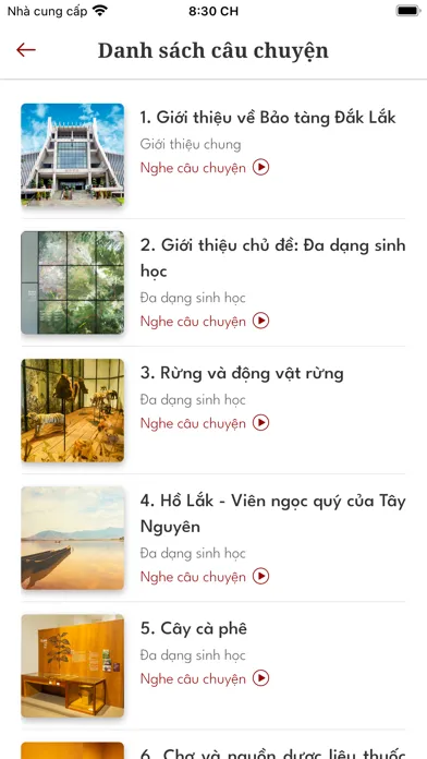 Capturas de pantalla de Bảo tàng Đắk Lắk