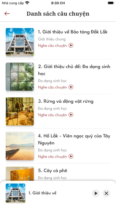 Capturas de pantalla de Bảo tàng Đắk Lắk