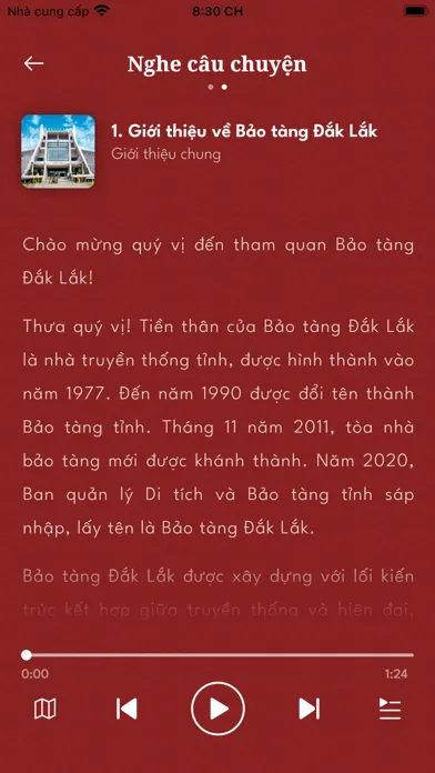Capturas de pantalla de Bảo tàng Đắk Lắk