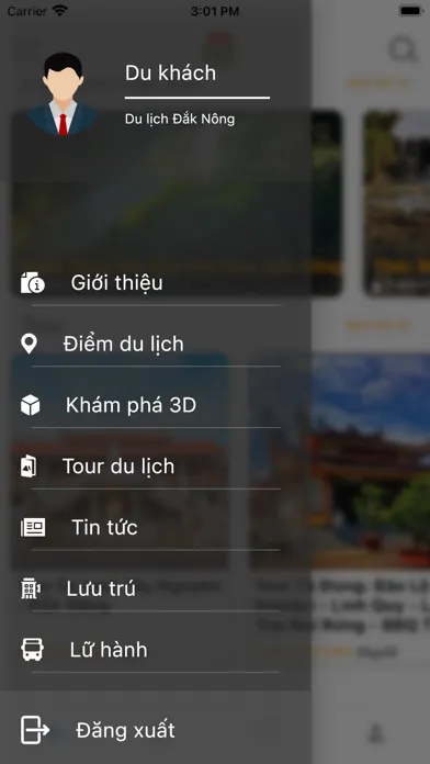 Capturas de pantalla de Du lịch thông minh Đắk Nông