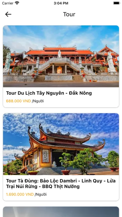 Capturas de pantalla de Du lịch thông minh Đắk Nông