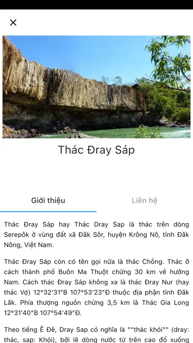 Capturas de pantalla de Du lịch thông minh Đắk Nông
