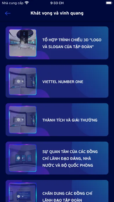 Captures d'écran de Viettel Museum