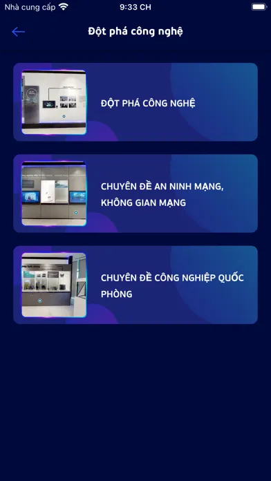 Captures d'écran de Viettel Museum