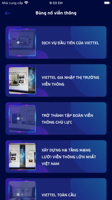 Captures d'écran de Viettel Museum