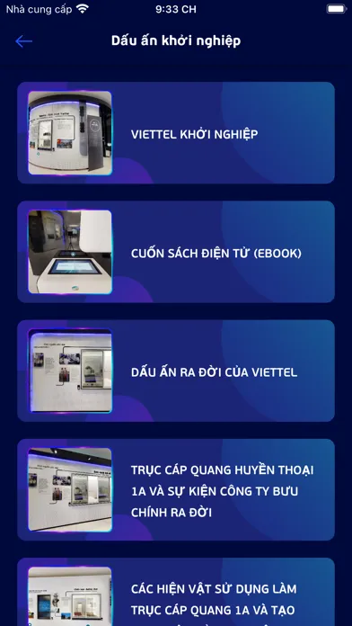 Captures d'écran de Viettel Museum