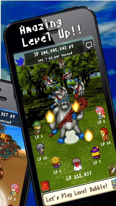Level Bubble defeating Dragon Screenshots