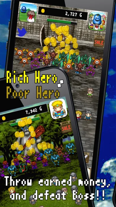 Rich Hero, Poor Hero Screenshots