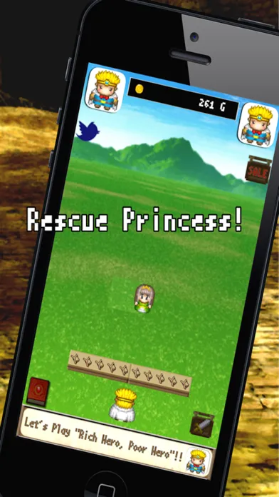 Rich Hero, Poor Hero Screenshots
