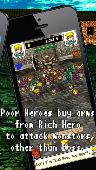 Rich Hero, Poor Hero Screenshots