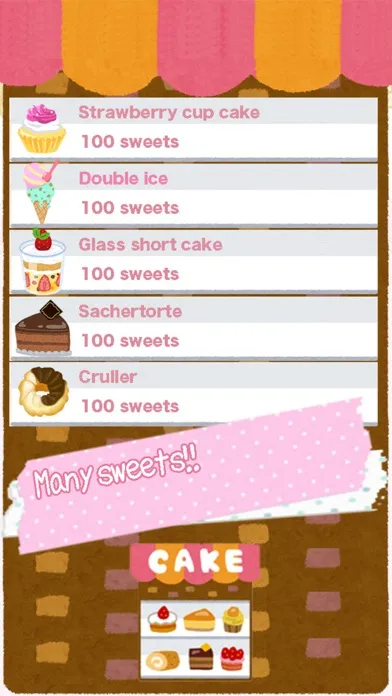 SweetsParadise - Cute Sweets Shop Game Screenshots
