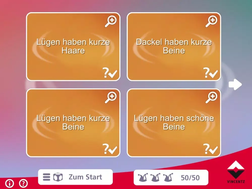 Sprichwortquiz – die App iPad  स्क्रीनशॉट