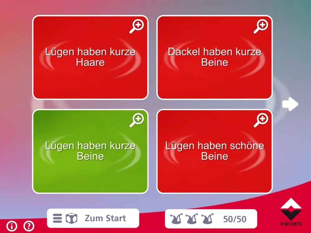 Sprichwortquiz – die App iPad  स्क्रीनशॉट