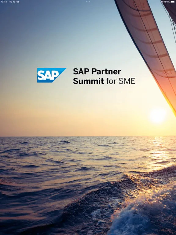 Captures d'écran de SAP Partner Summit for SME iPad 