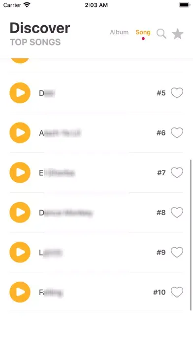 Скриншоты Vmate Music Player