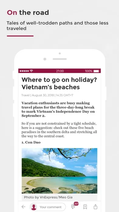 VnExpress International Screenshots