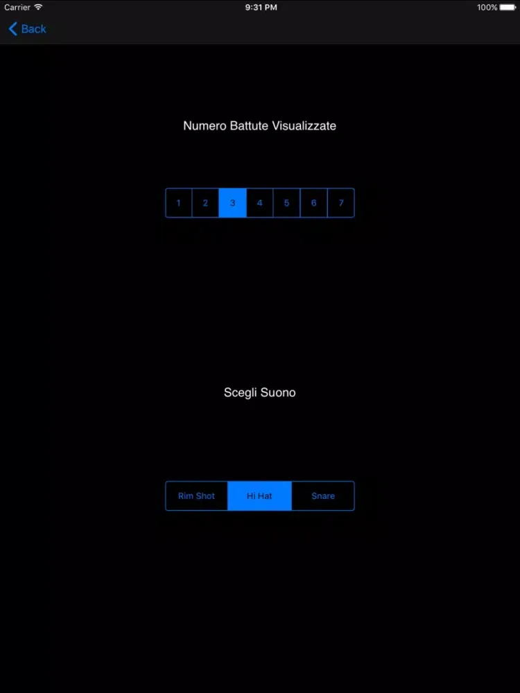 Zrzuty ekranu MetroBar iPad 