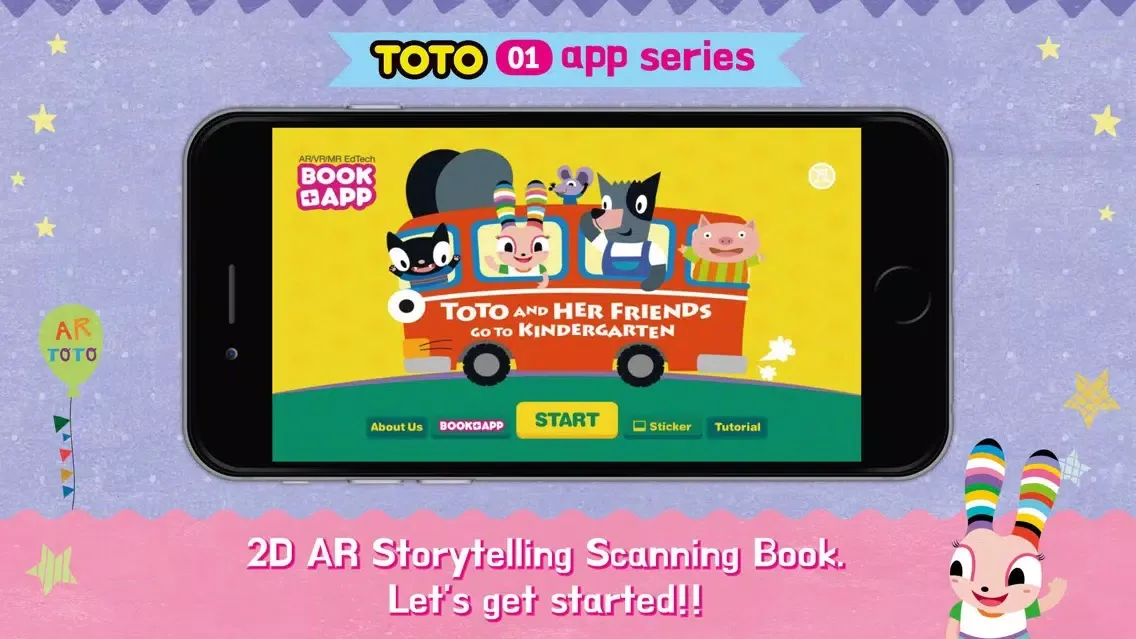 Скриншоты TOTO 01 - AR/VR/MR BOOK+APP