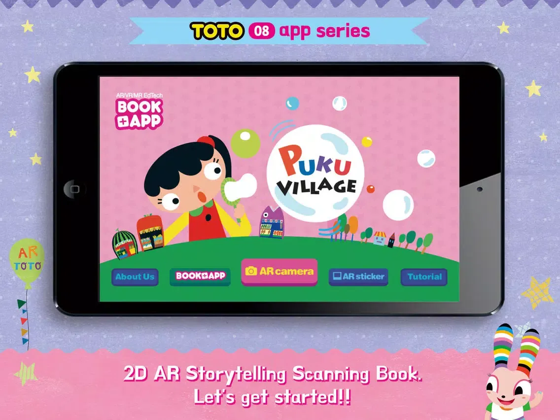 TOTO 08 - AR/VR/MR BOOK+APP iPad  Screenshots