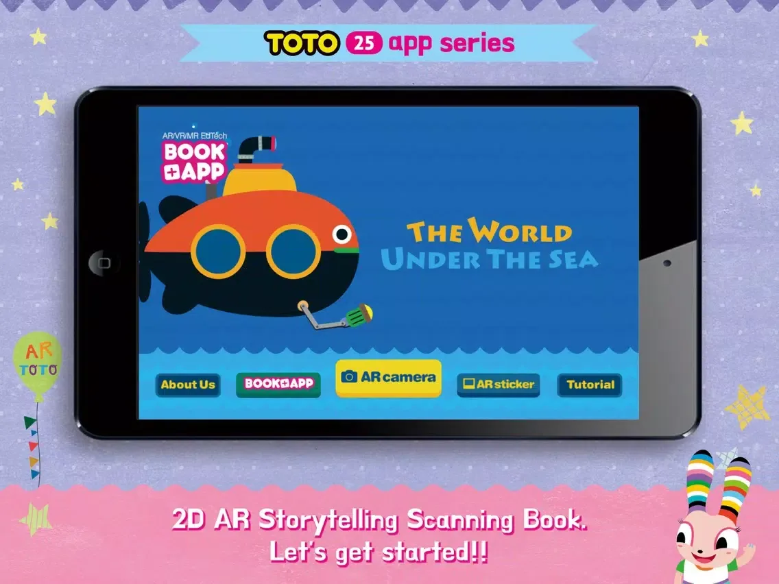 Tangkapan skrin TOTO 25 - AR/VR/MR BOOK+APP iPad 