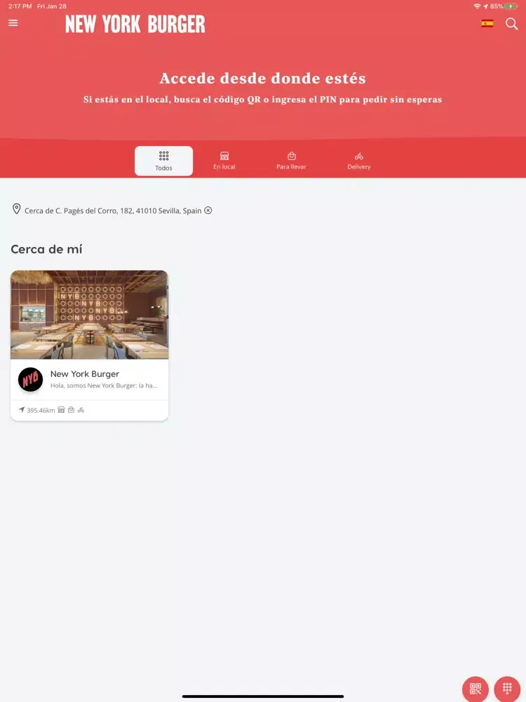 New York Burger iPad  Screenshots