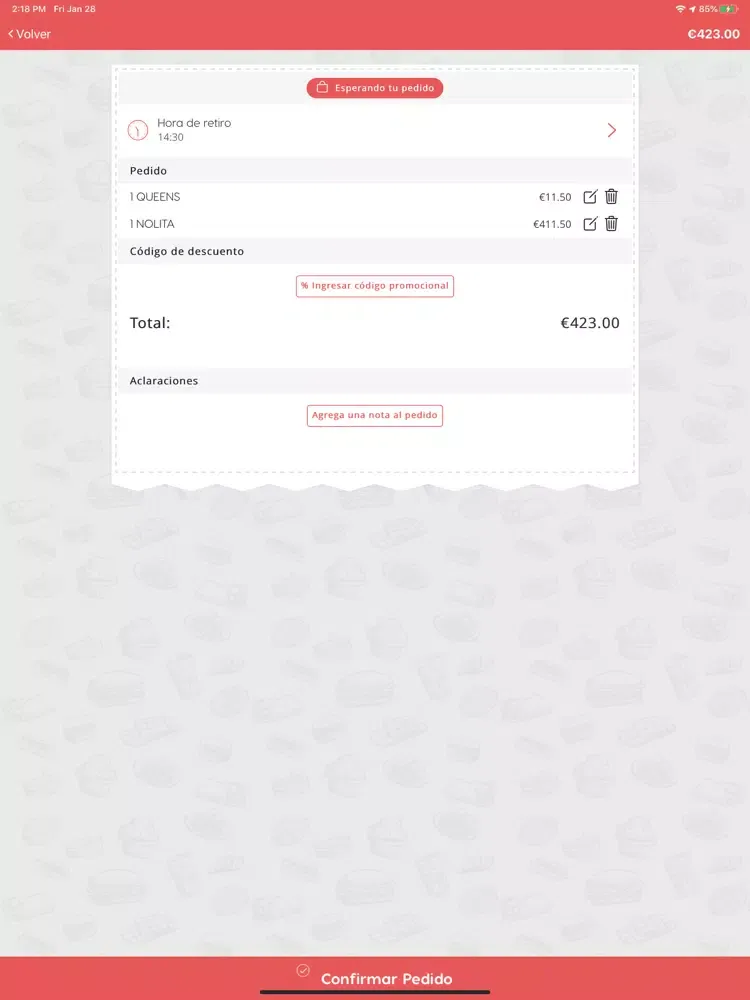 New York Burger iPad  Screenshots