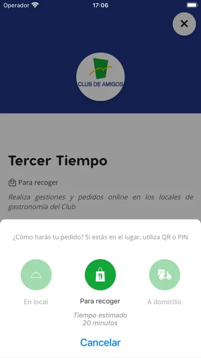Ảnh chụp màn hình của Club de Amigos Gastronomia