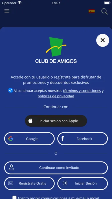 Ảnh chụp màn hình của Club de Amigos Gastronomia