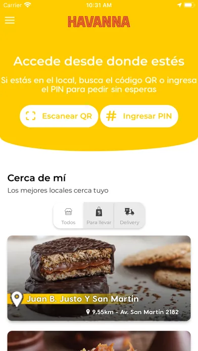 Tangkapan skrin Havanna