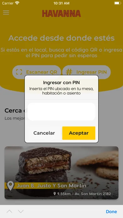 Tangkapan skrin Havanna