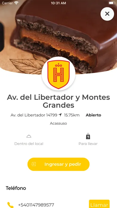 Tangkapan skrin Havanna